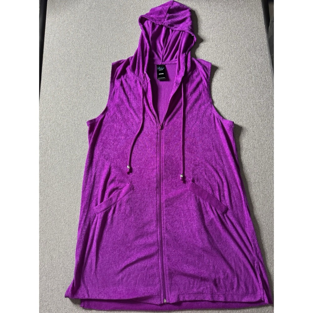 Catalina Women's Purple Bathing Suit Cover Up Large